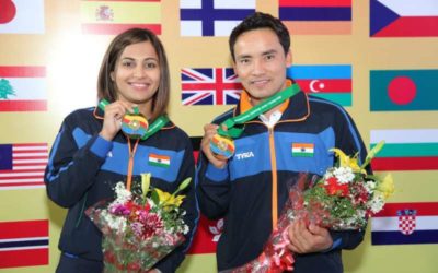 Top Honours for Heena, Jitu at ISSF World Cup Mixed Event